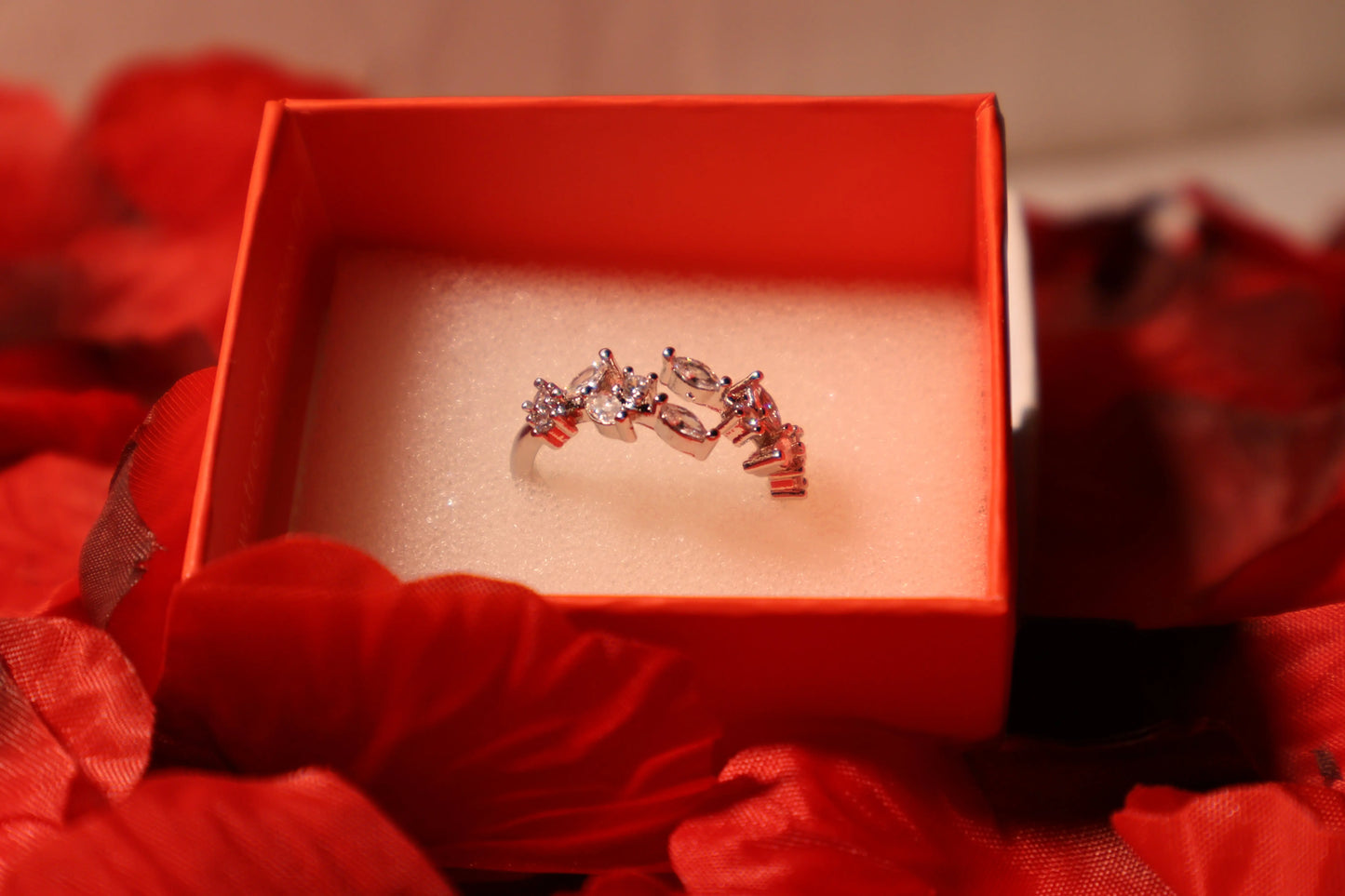 Bague forme feuille Ma boutique