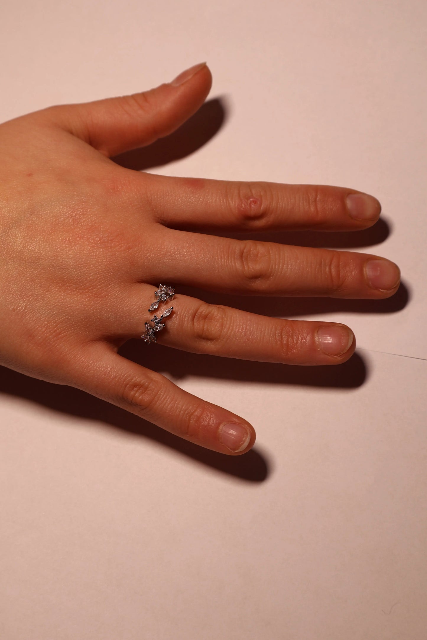 Bague forme feuille Ma boutique