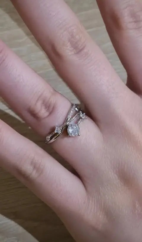 Bague Fleur de Diamant Ma boutique